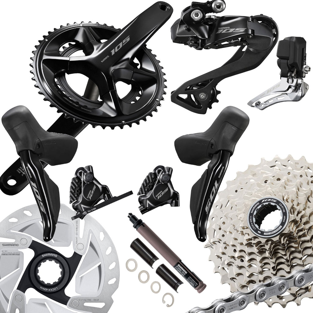 Shimano 105 R7100 12 Speed Di2 Groupset