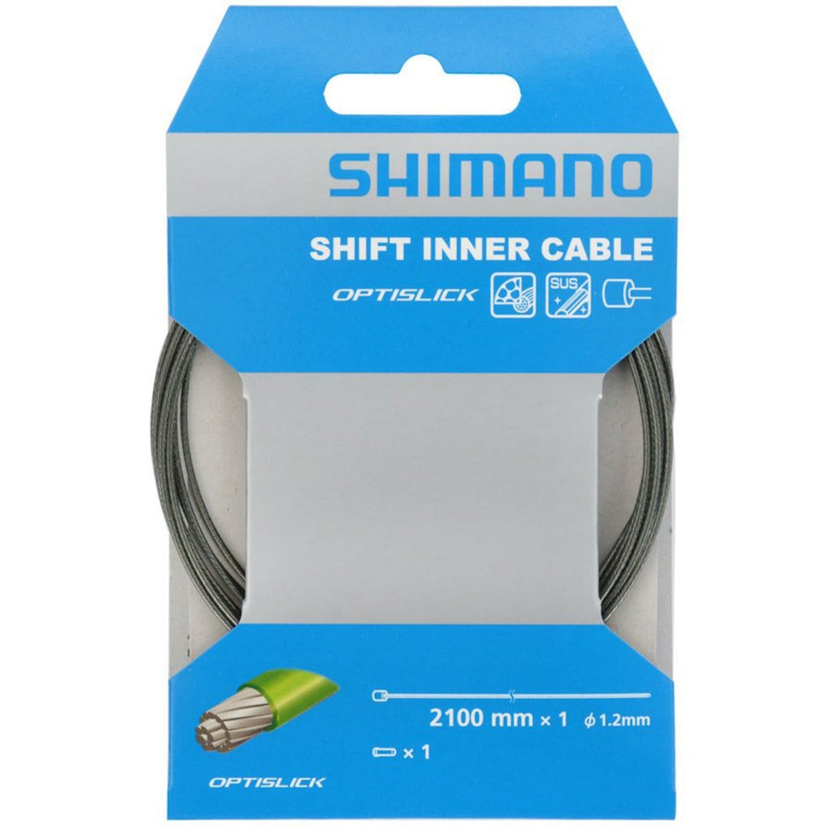 Shimano Optislick Gear Cable Burkes Cycles - Main Image