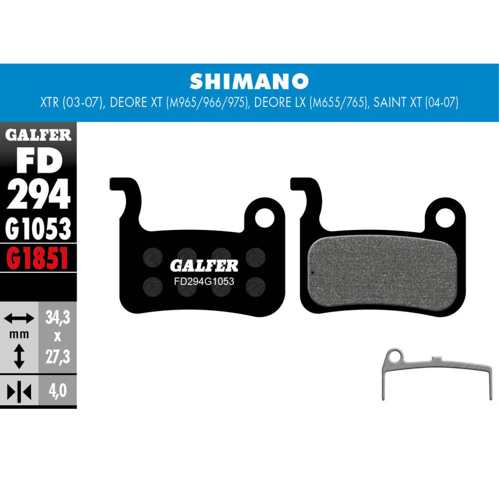 Galfer Shimano XT - LX (Legacy) Pads