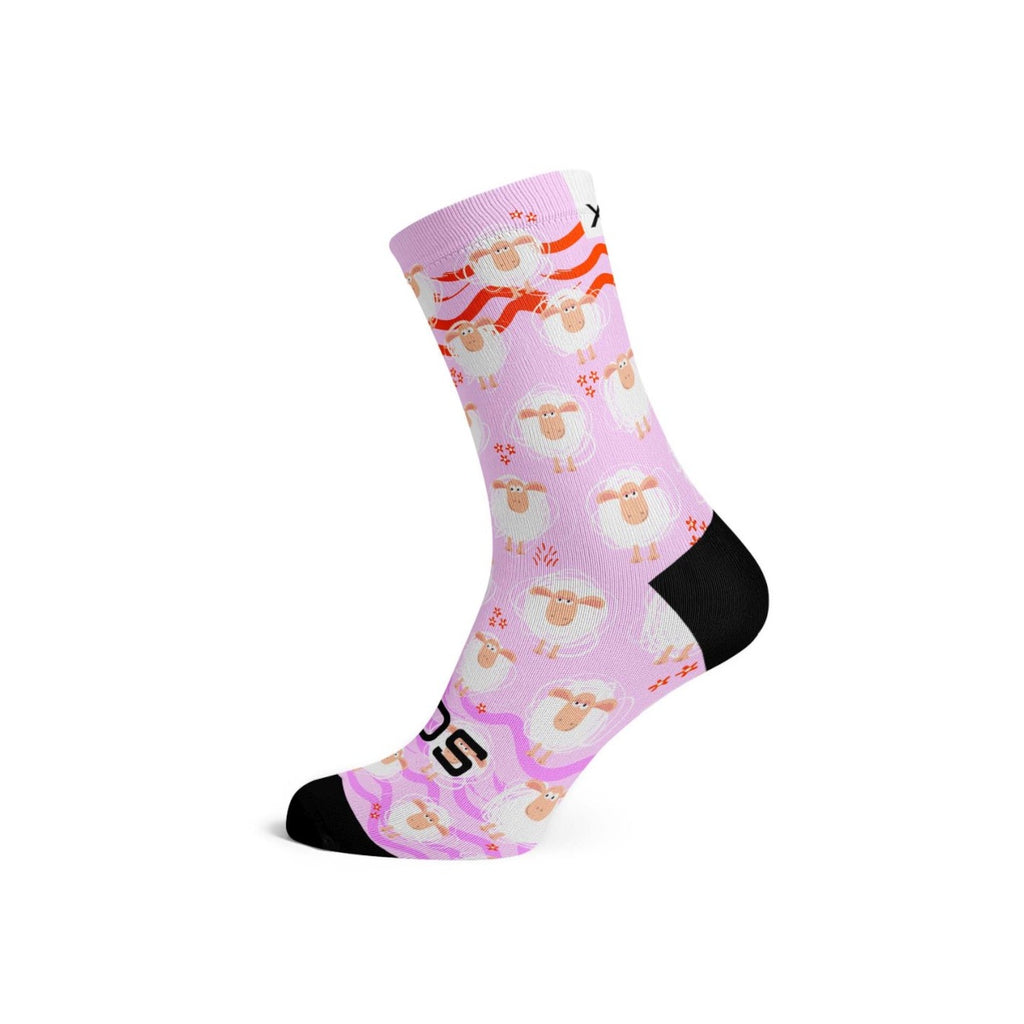 Sox Pink Sheep Crew Socks