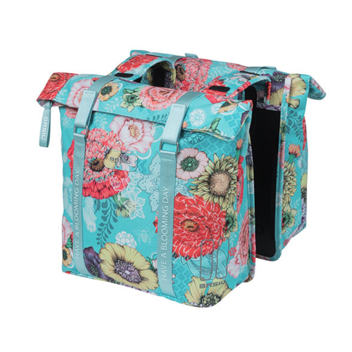 Basil Bloom Field Double Pannier - Burkes Cycles