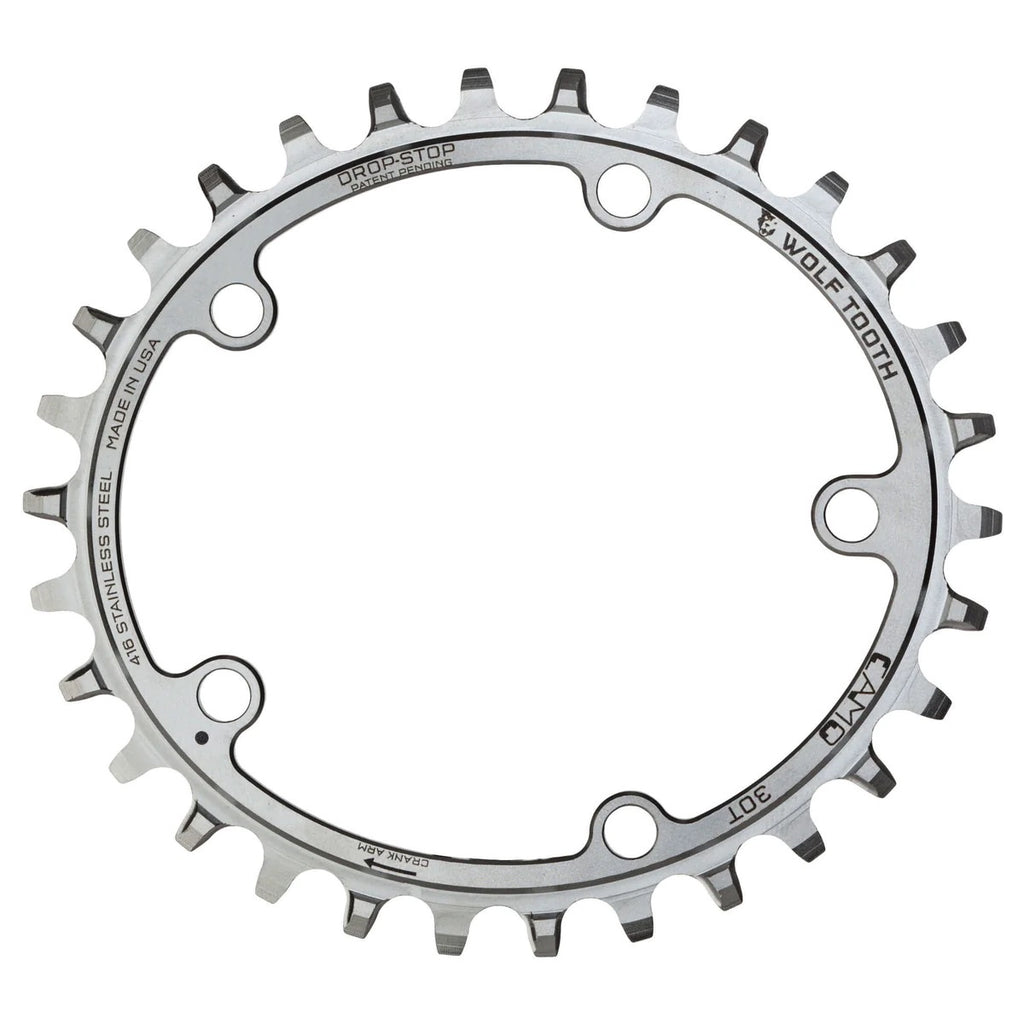 Wolf Tooth CAMO Oval Stainless Steel Chainring