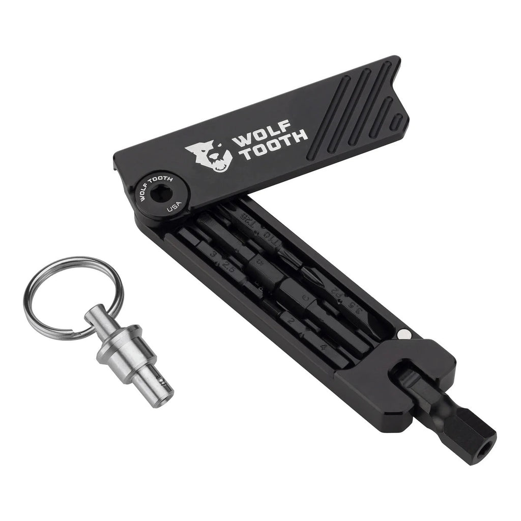 Wolf Tooth 6-Bit Hex Wrench Multi-Tool with Keyring