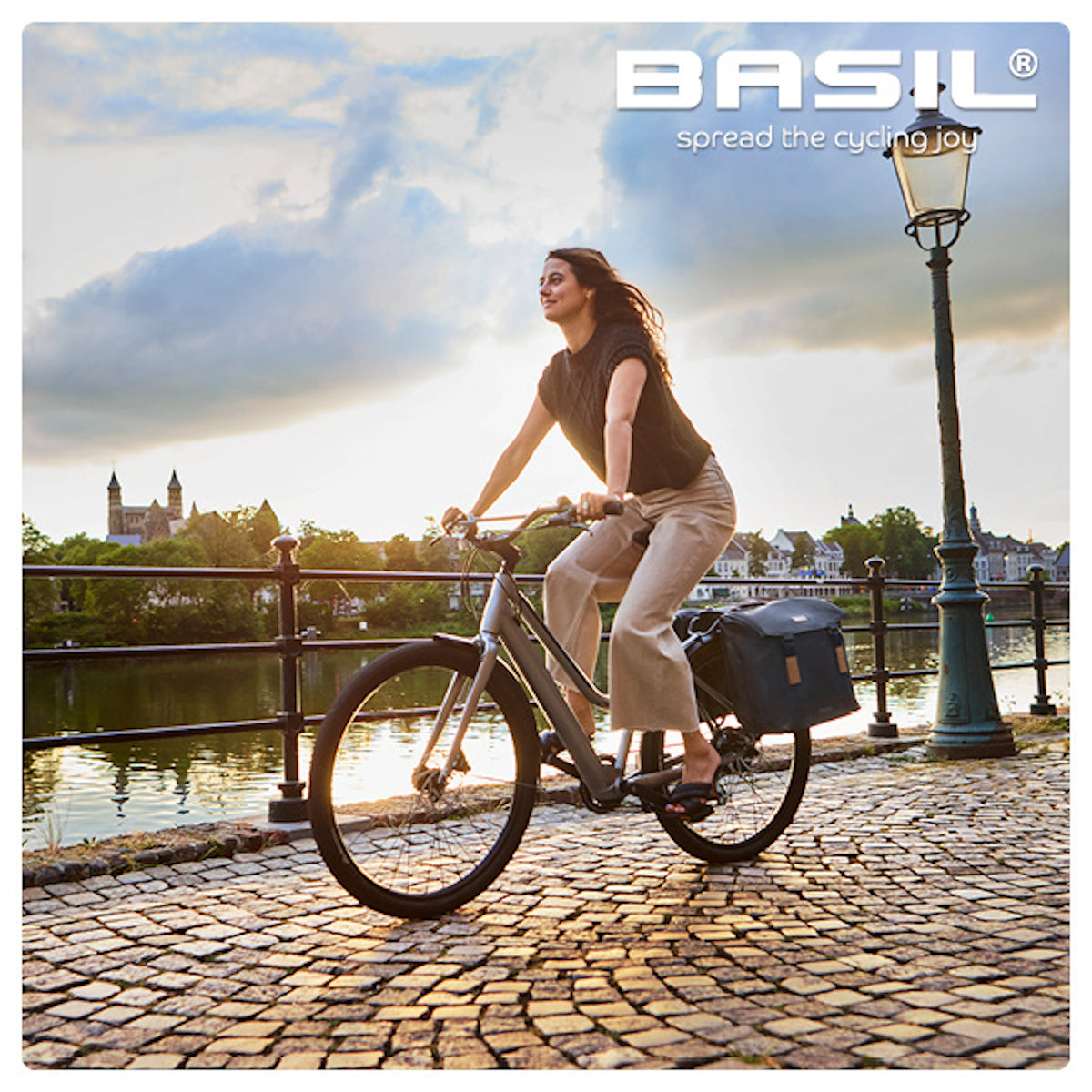 Basil Elegance Double Pannier - Burkes Cycles