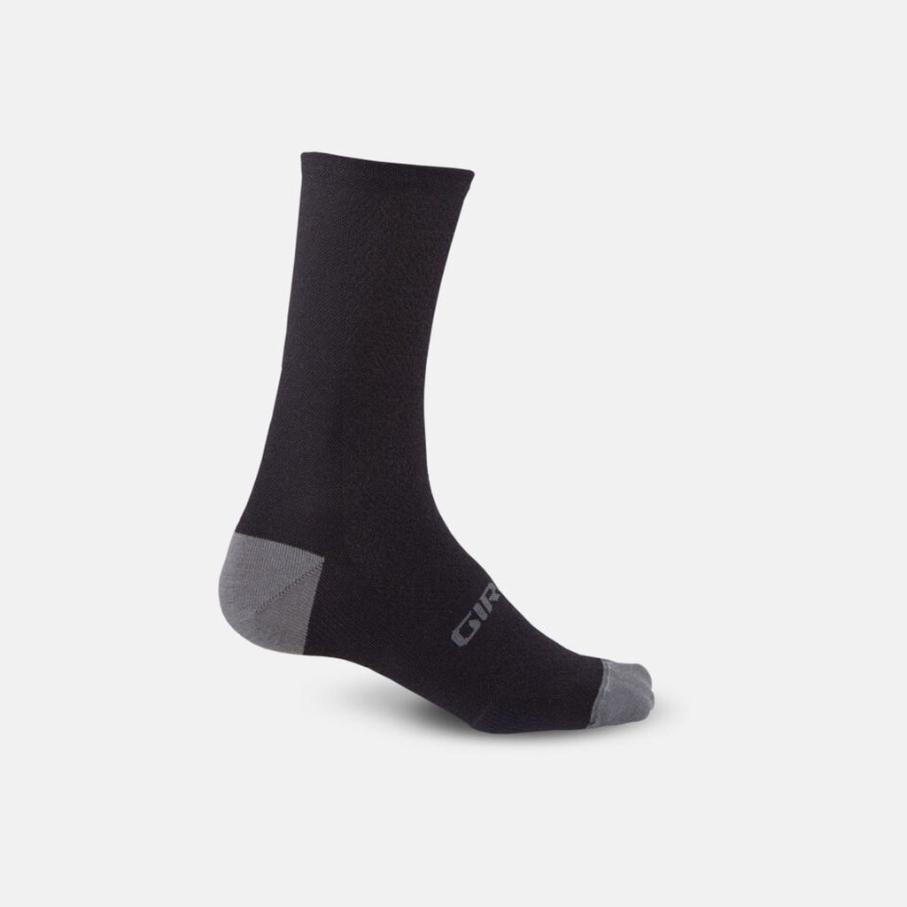 Giro HRC+ Merino Wool 7" Black Socks