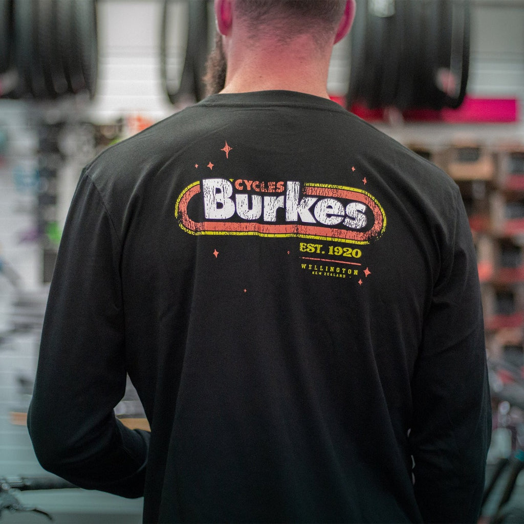 Burkes Cycles Old Skool Long Sleeve T-shirt