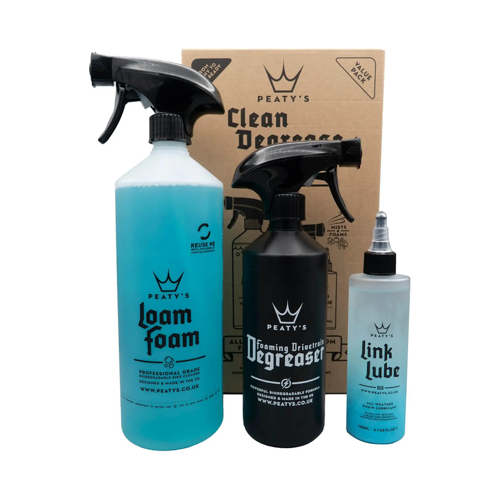 Peaty's Clean, Degrease, Lube Gift Pack