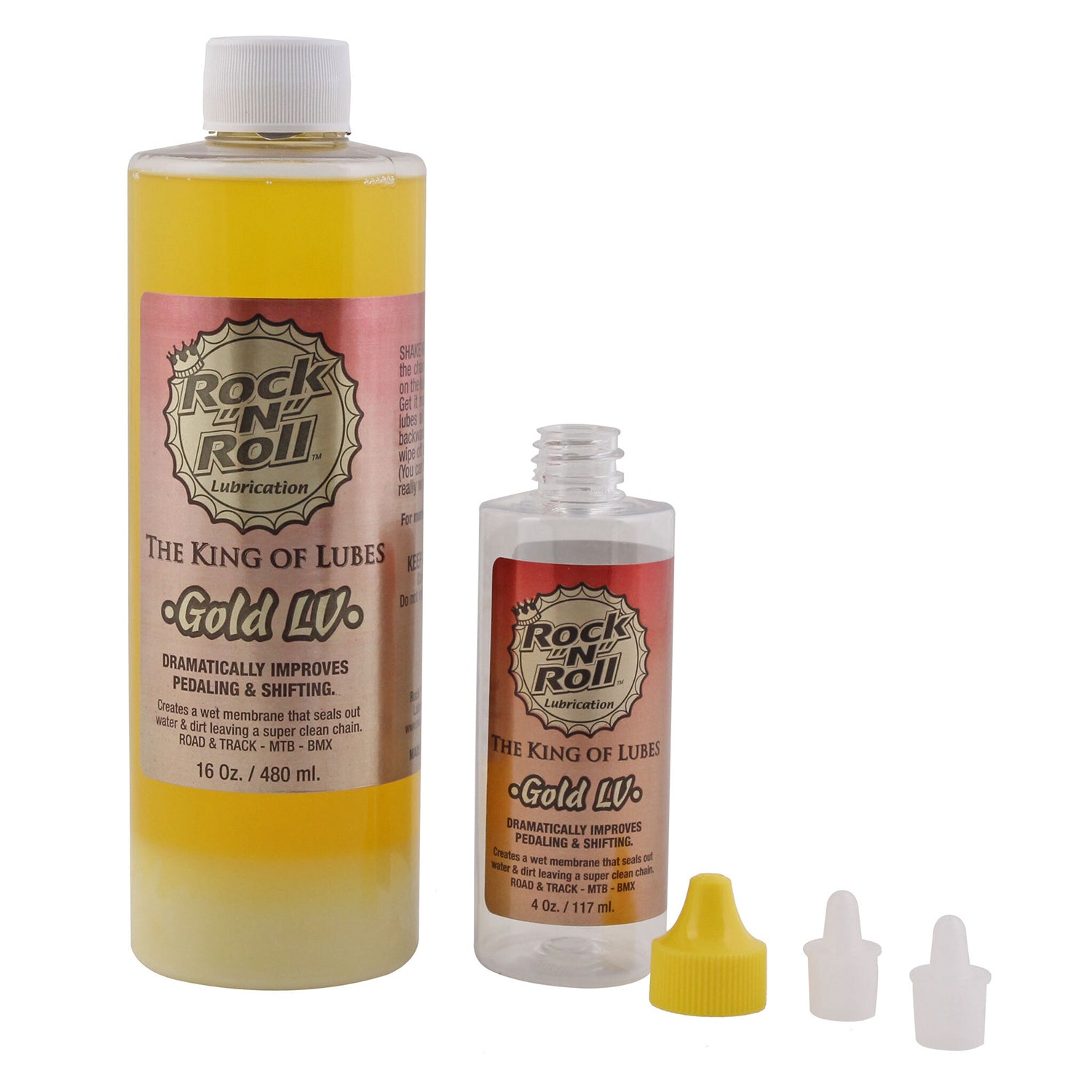 Rock'n'Roll Gold Chain Lube Burkes Cycles - Main Image